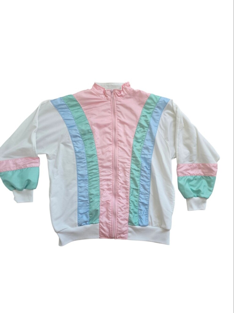 Vintage San Francisco Sports '80s Pastel Full-Zip Jacket, Size Medium